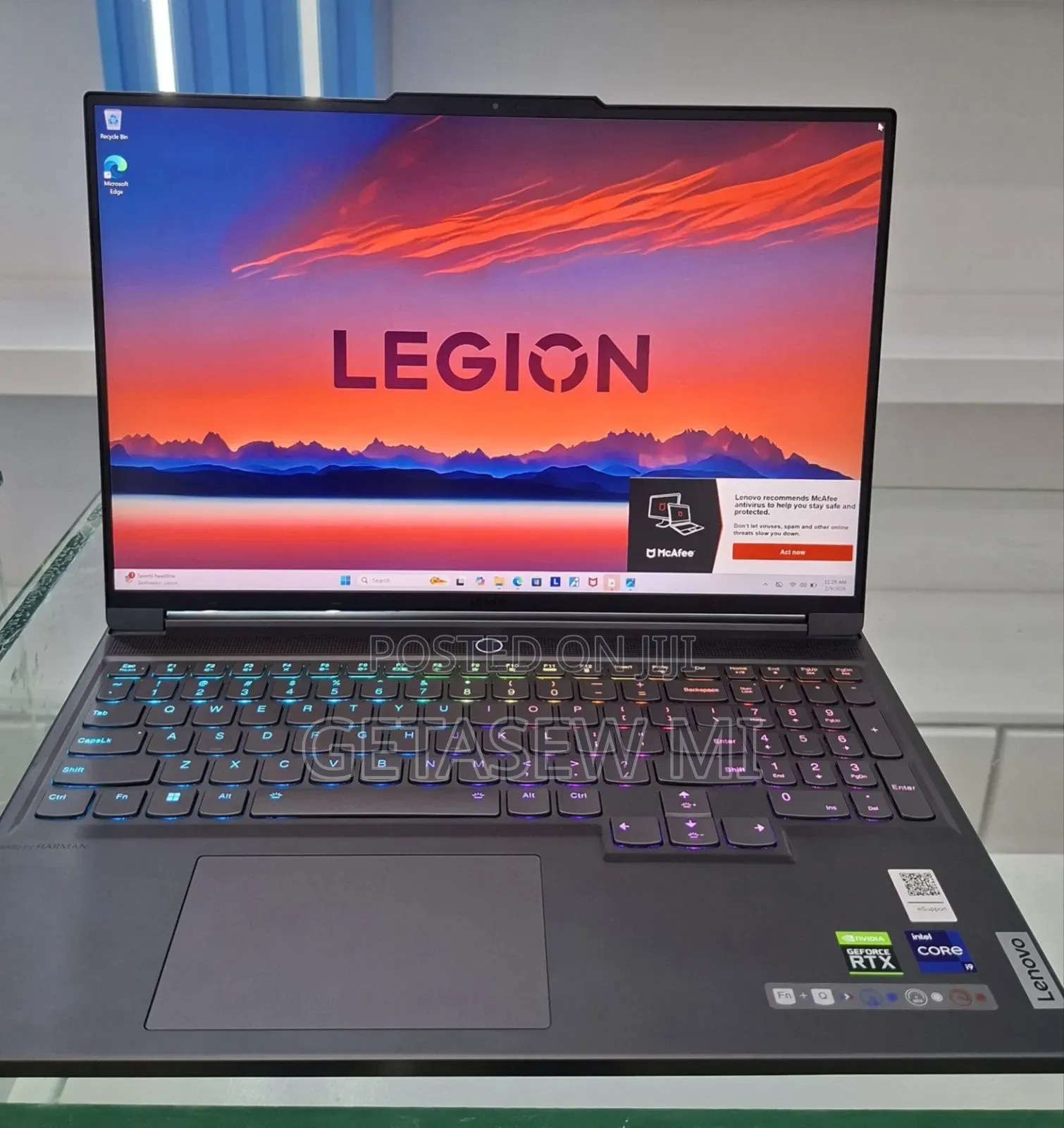 New Laptop Lenovo Legion 5 16GB Intel Core I9 SSD 1T