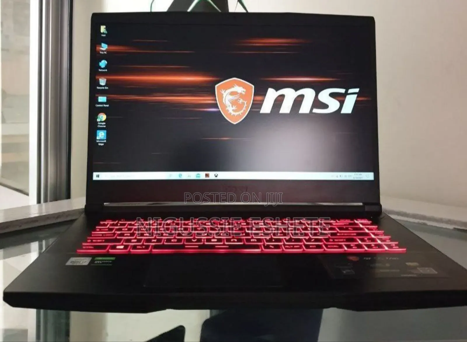 New Laptop MSI GF63 8GB Intel Core I5 SSD 512GB