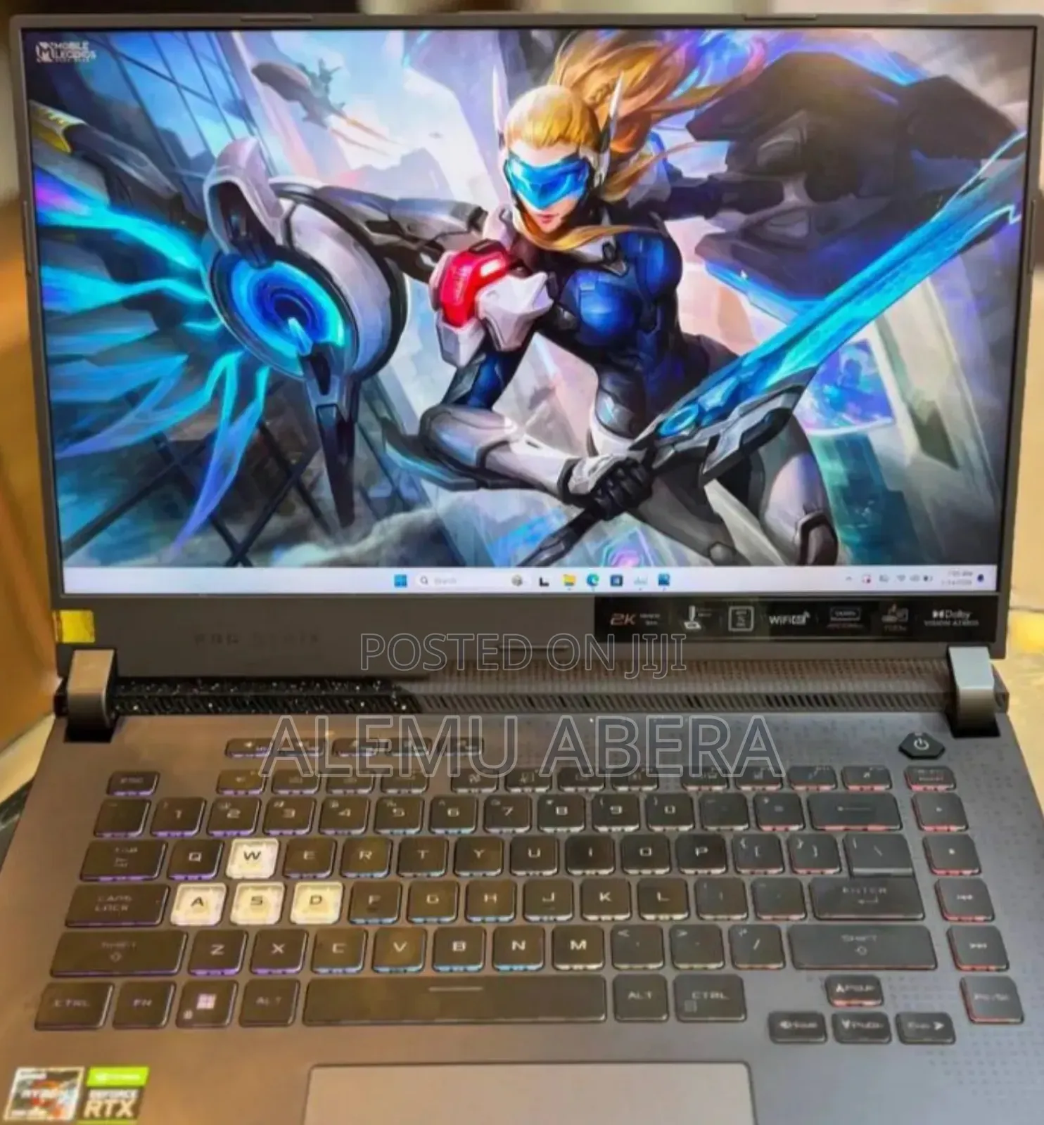 New Laptop Asus ROG Strix G15 16GB AMD Ryzen 9 SSD 512GB