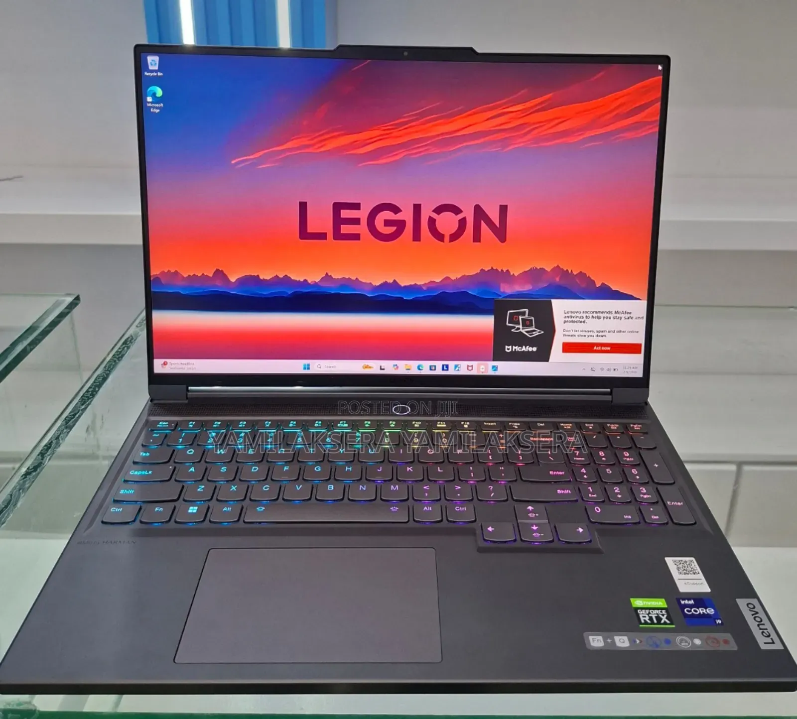 New Laptop Lenovo 16GB Intel Core I9 SSD 1T