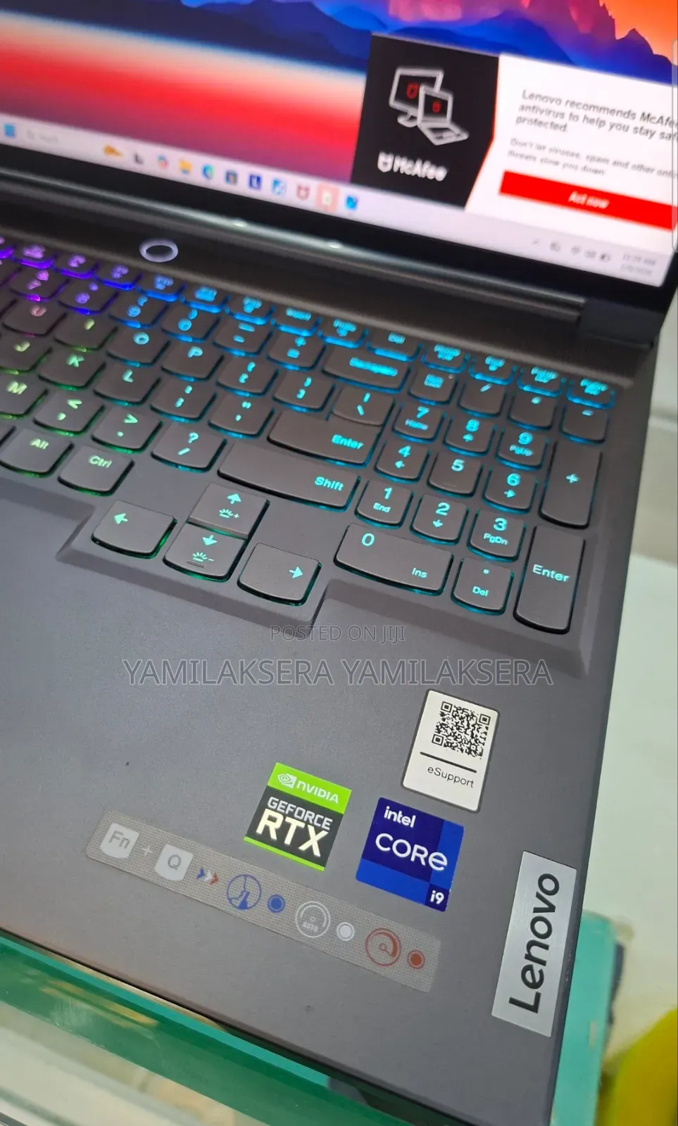 New Laptop Lenovo 16GB Intel Core I9 SSD 1T