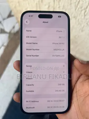 New Apple iPhone 14 Pro Max 256 GB Black