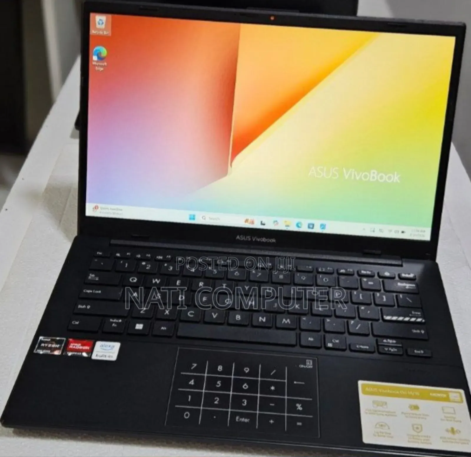 New Laptop Asus 16GB AMD Ryzen 5 SSD 512GB