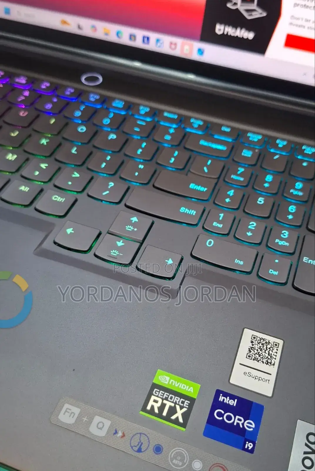 New Laptop Lenovo Legion 7 16GB Intel Core I9 SSD 1T