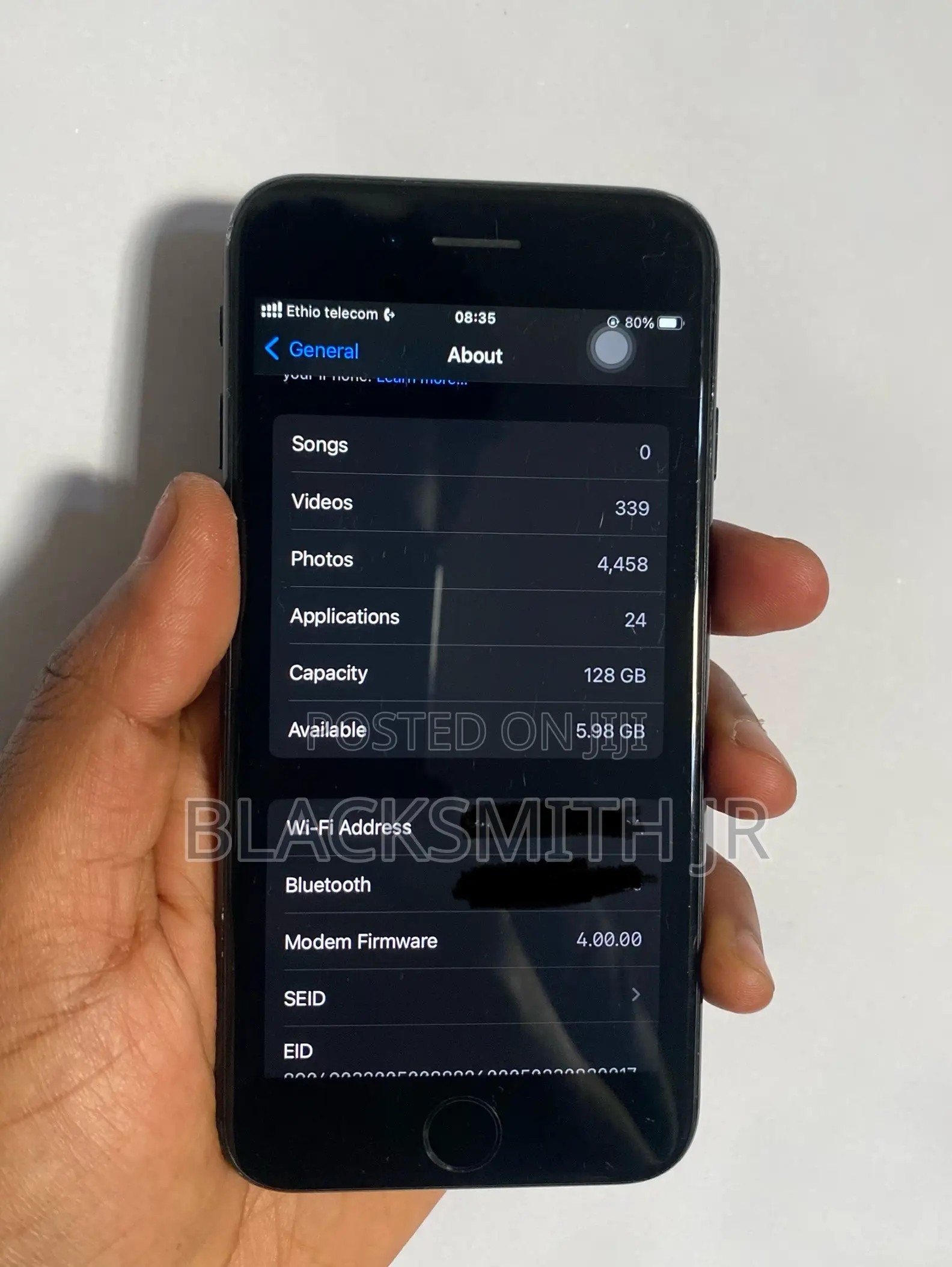 Apple iPhone SE (2020) 128 GB Black