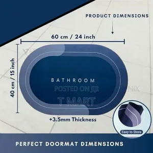 Super Absorbent Bathroom Rugs