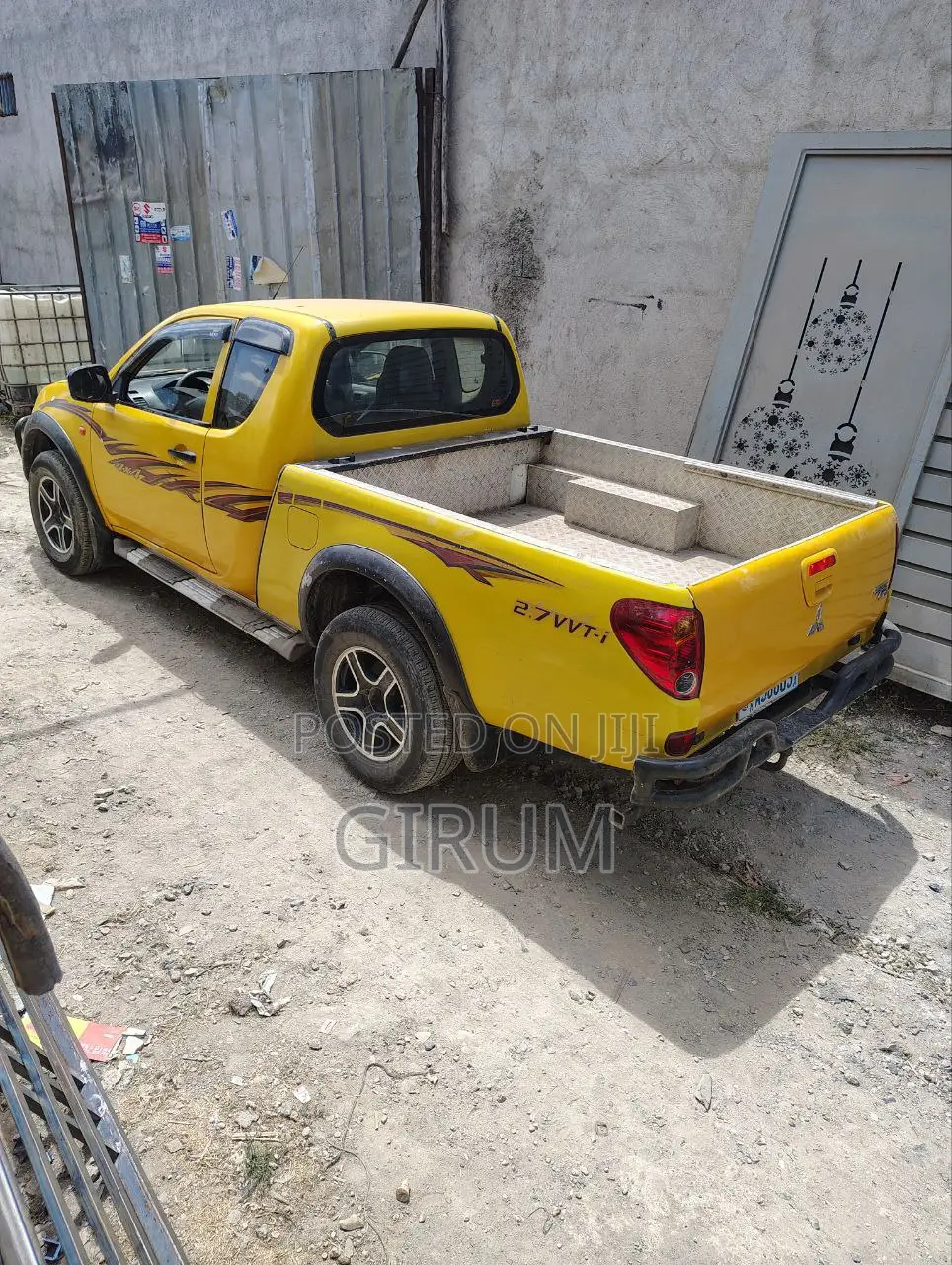 Mitsubishi L200 Double Cab 2.5 136hp 2008 Yellow