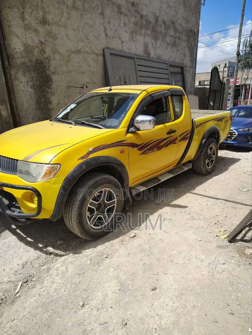 Mitsubishi L200 Double Cab 2.5 136hp 2008 Yellow