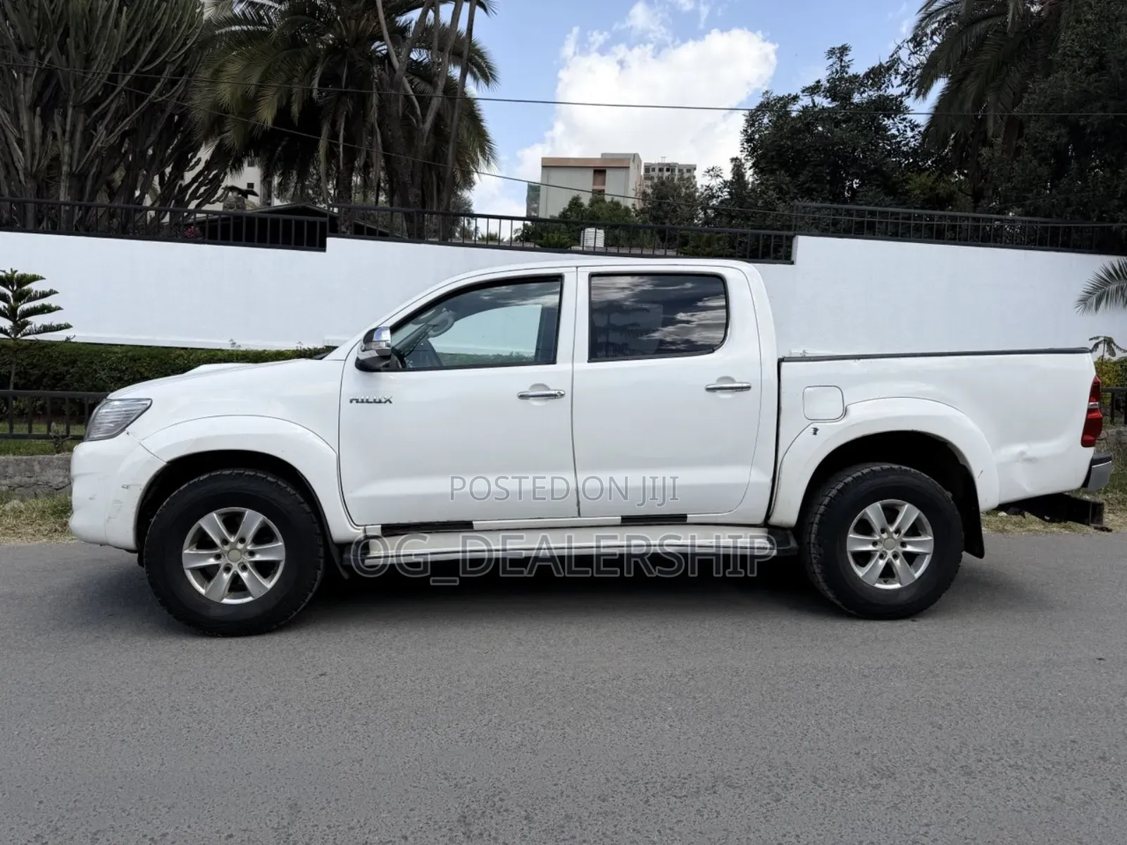 Toyota Hilux 3.0 D-4D 4x4 2015 White