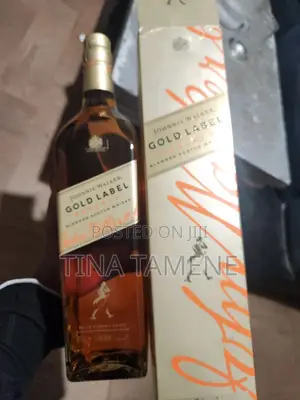 Whiskey Duty Free Gold Label .