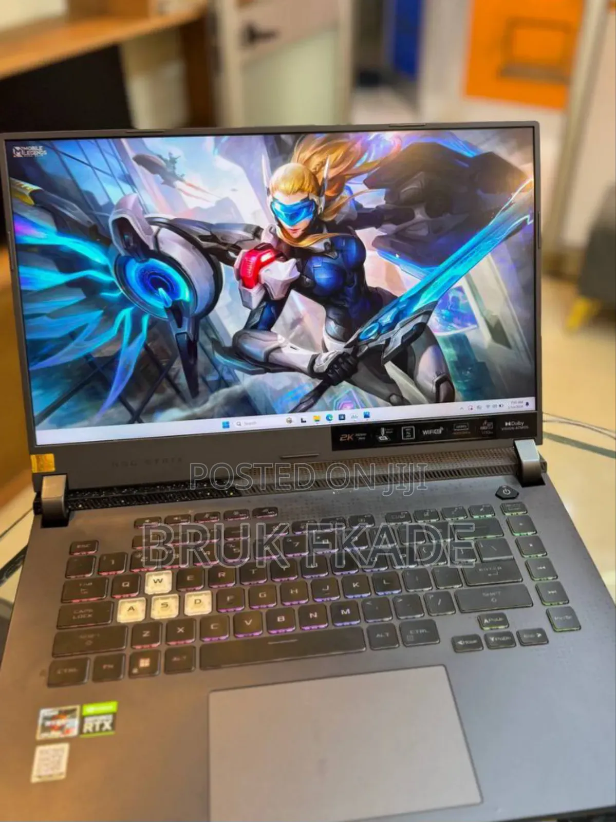New Laptop Asus ROG Strix G15 16GB AMD Ryzen 9 SSD 512GB