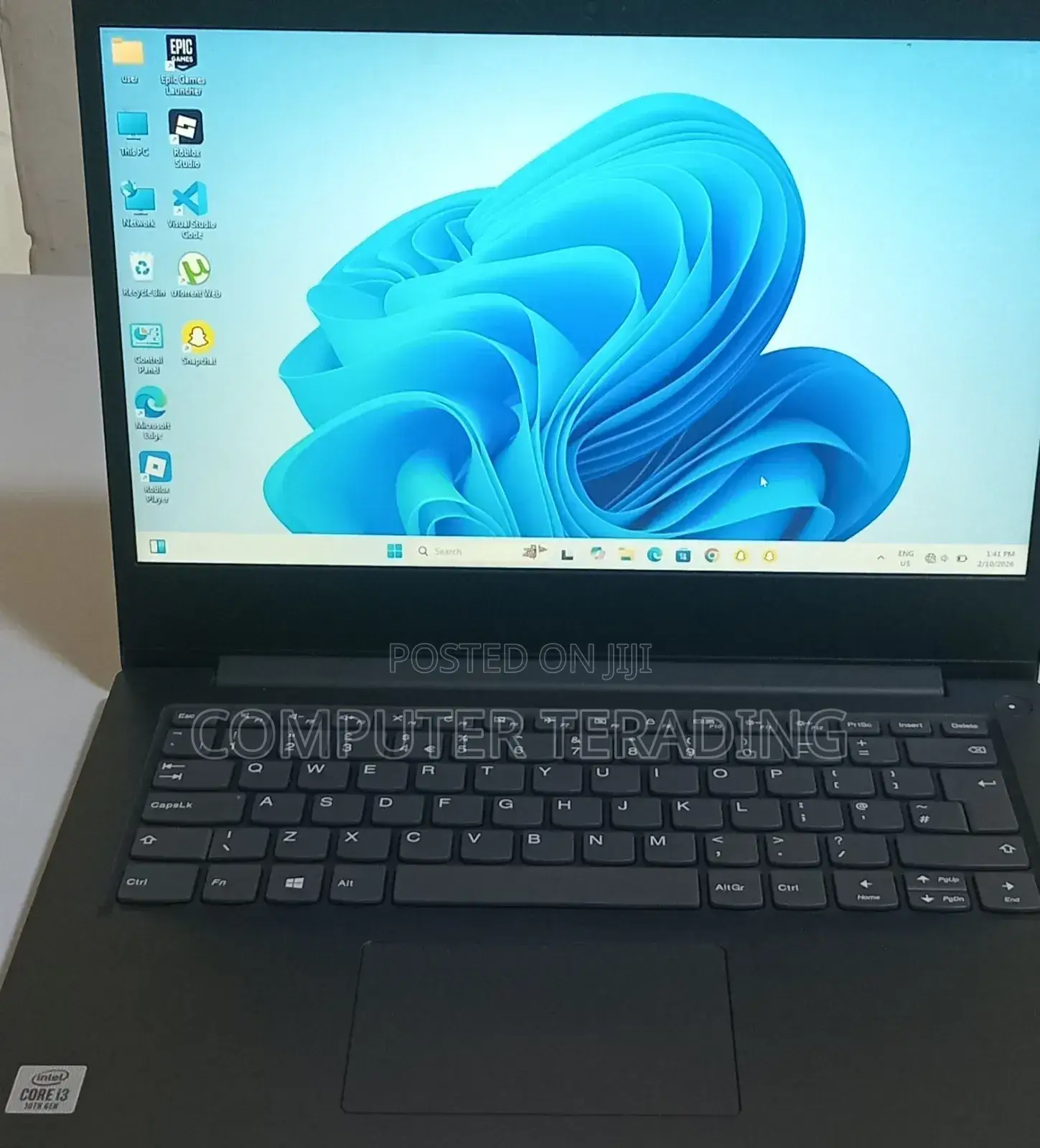 New Laptop Lenovo Ideapad 3 4GB Intel Core i3 HDD 500GB