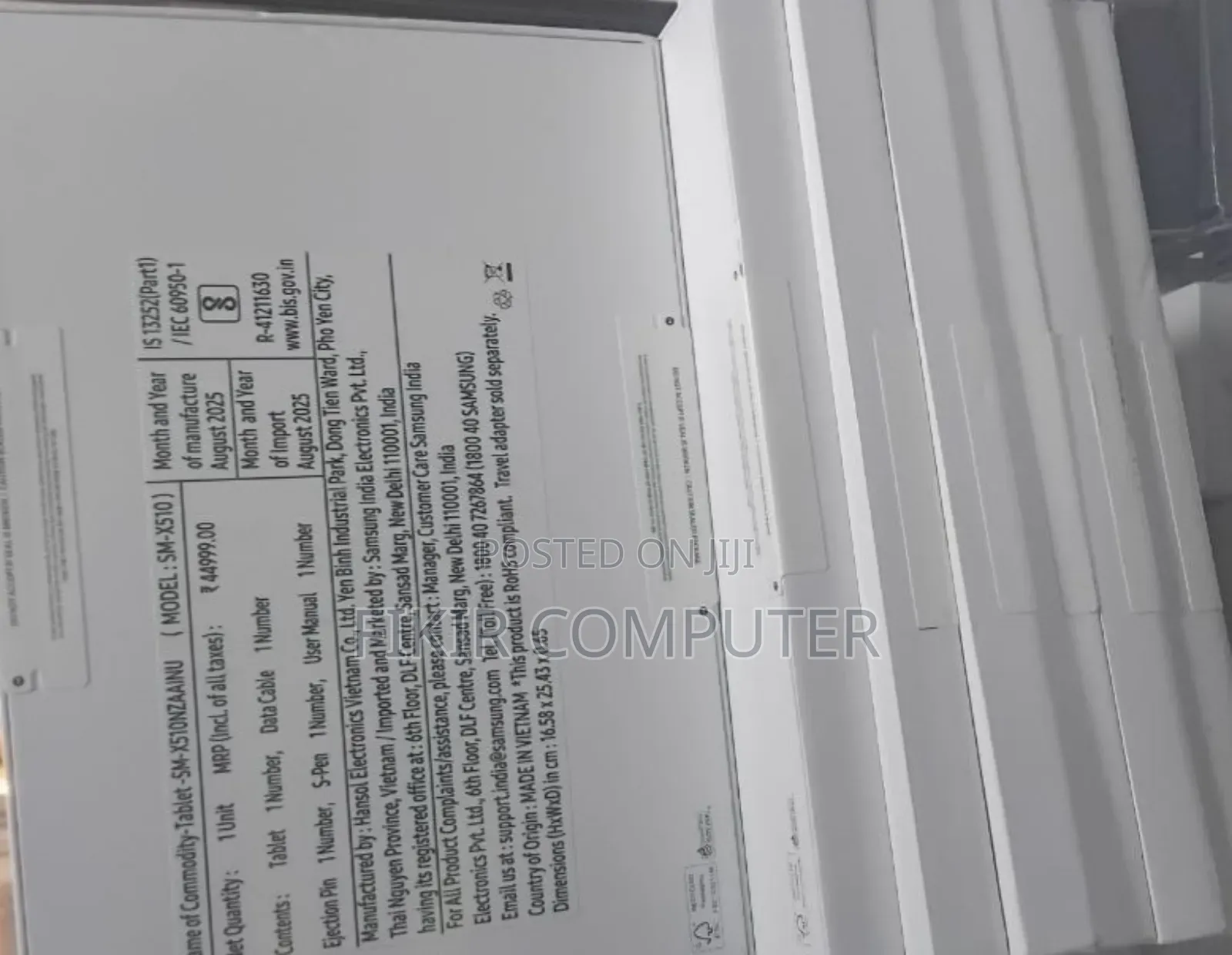 New Samsung Galaxy Tab S9 FE 128 GB