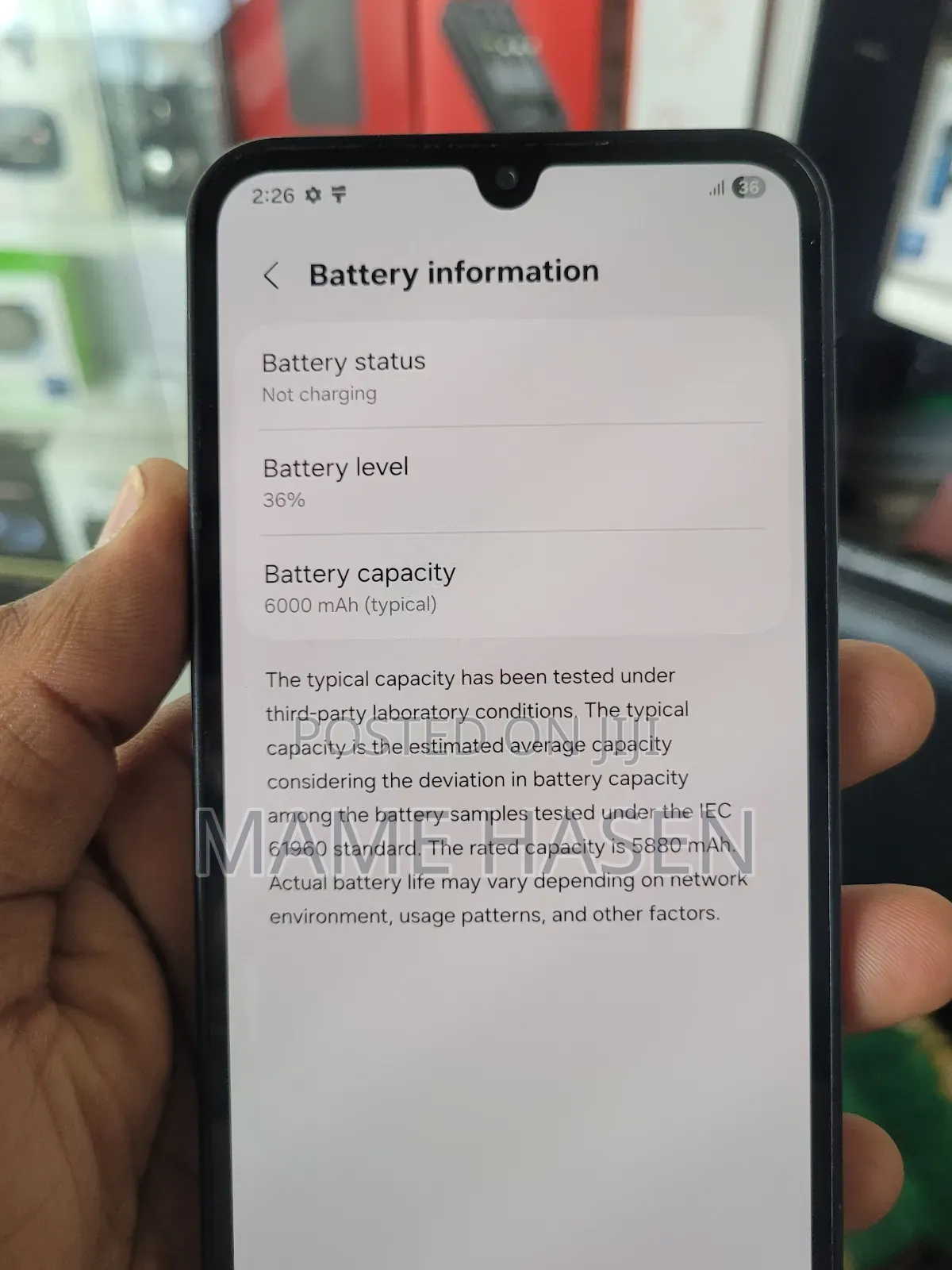 New Samsung Galaxy F15 128 GB