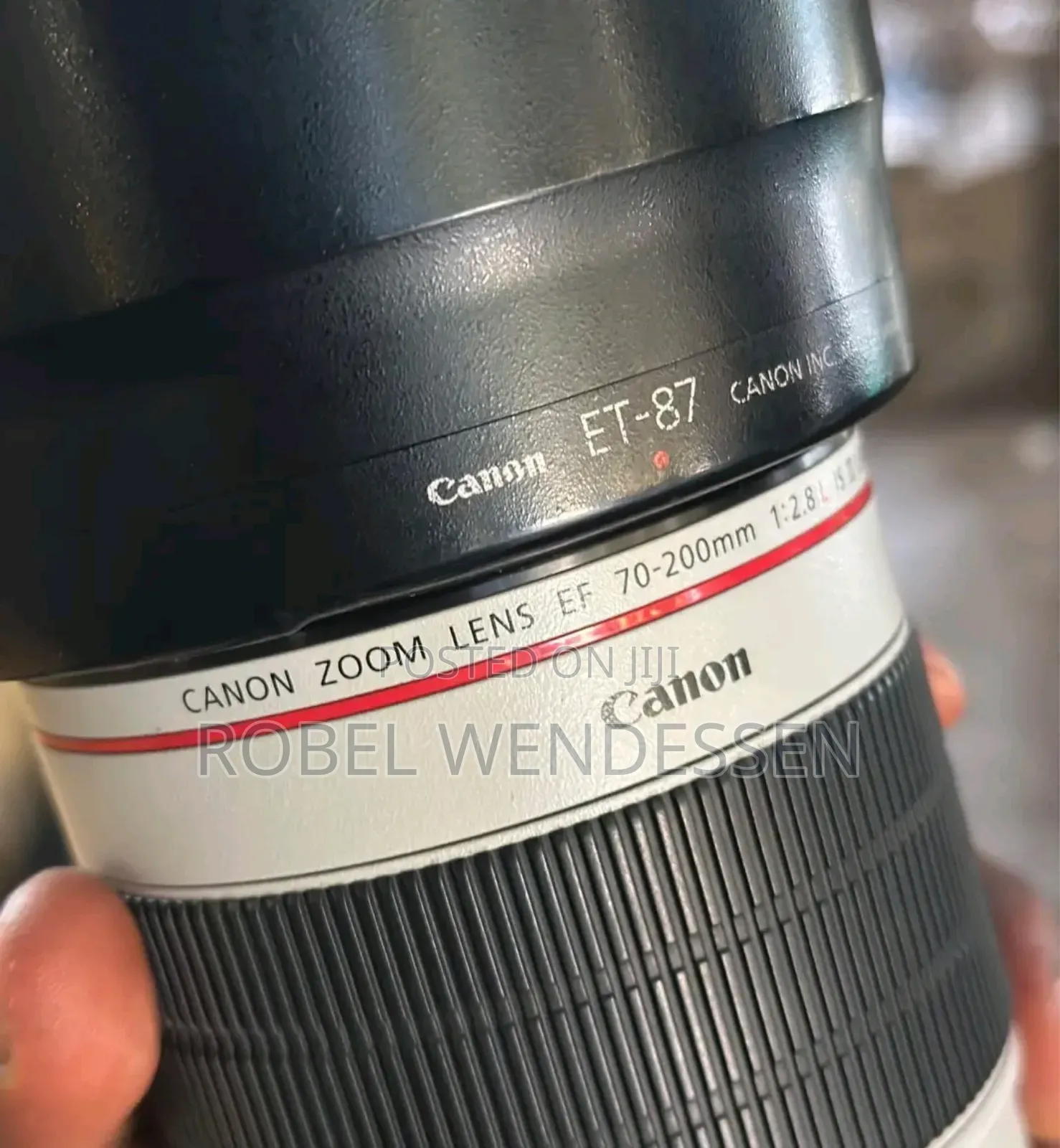Canon 70-200mm F/2.8 Mark3 Zebra Lens