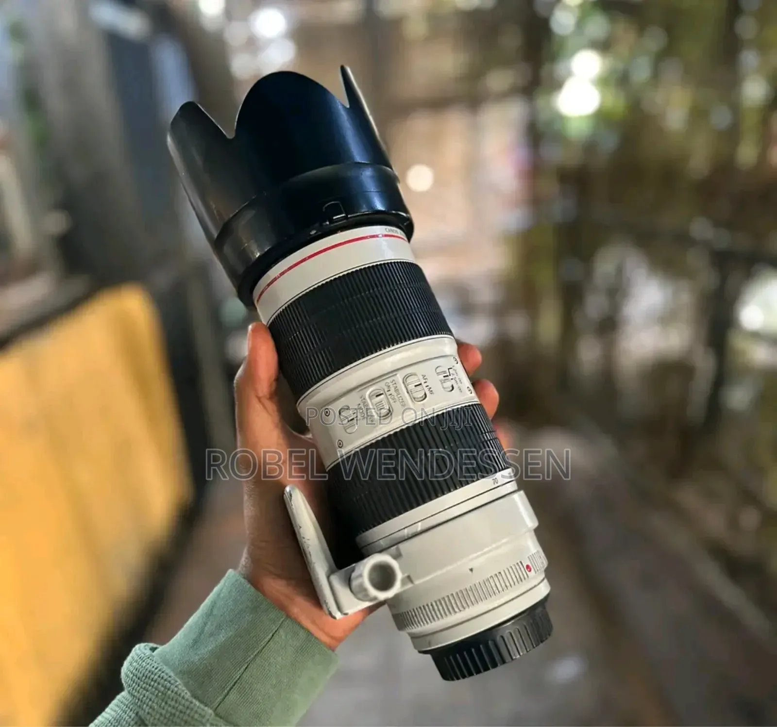 Canon 70-200mm F/2.8 Mark3 Zebra Lens