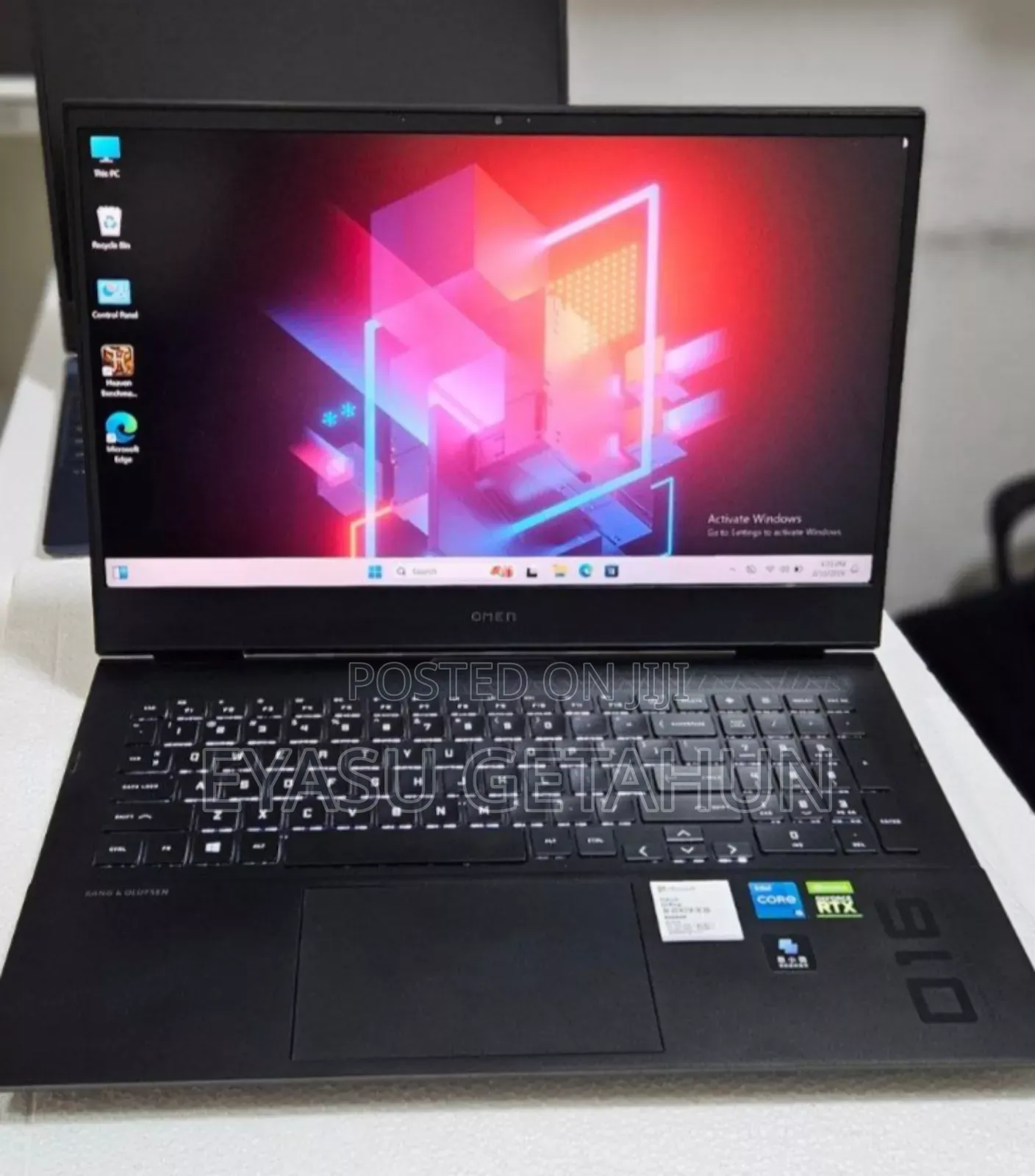 New Laptop HP Omen 16 16GB Intel Core i5 SSD 512GB