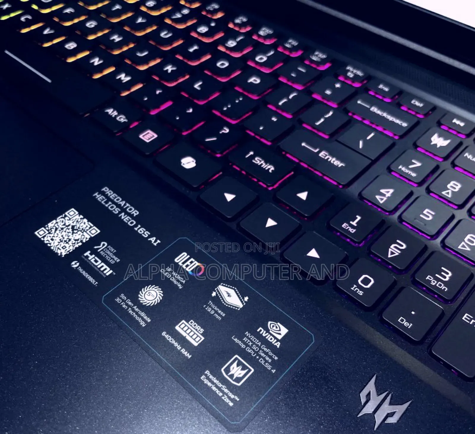 New Laptop Acer Predator Helios Neo 16 32GB Intel Core Ultra 9 SSD 1T