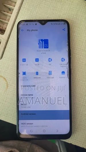 Tecno Pova Neo 64 GB Black