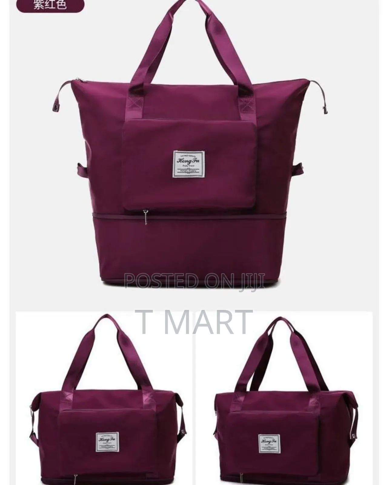 Foldable High Capacity Travel Bags