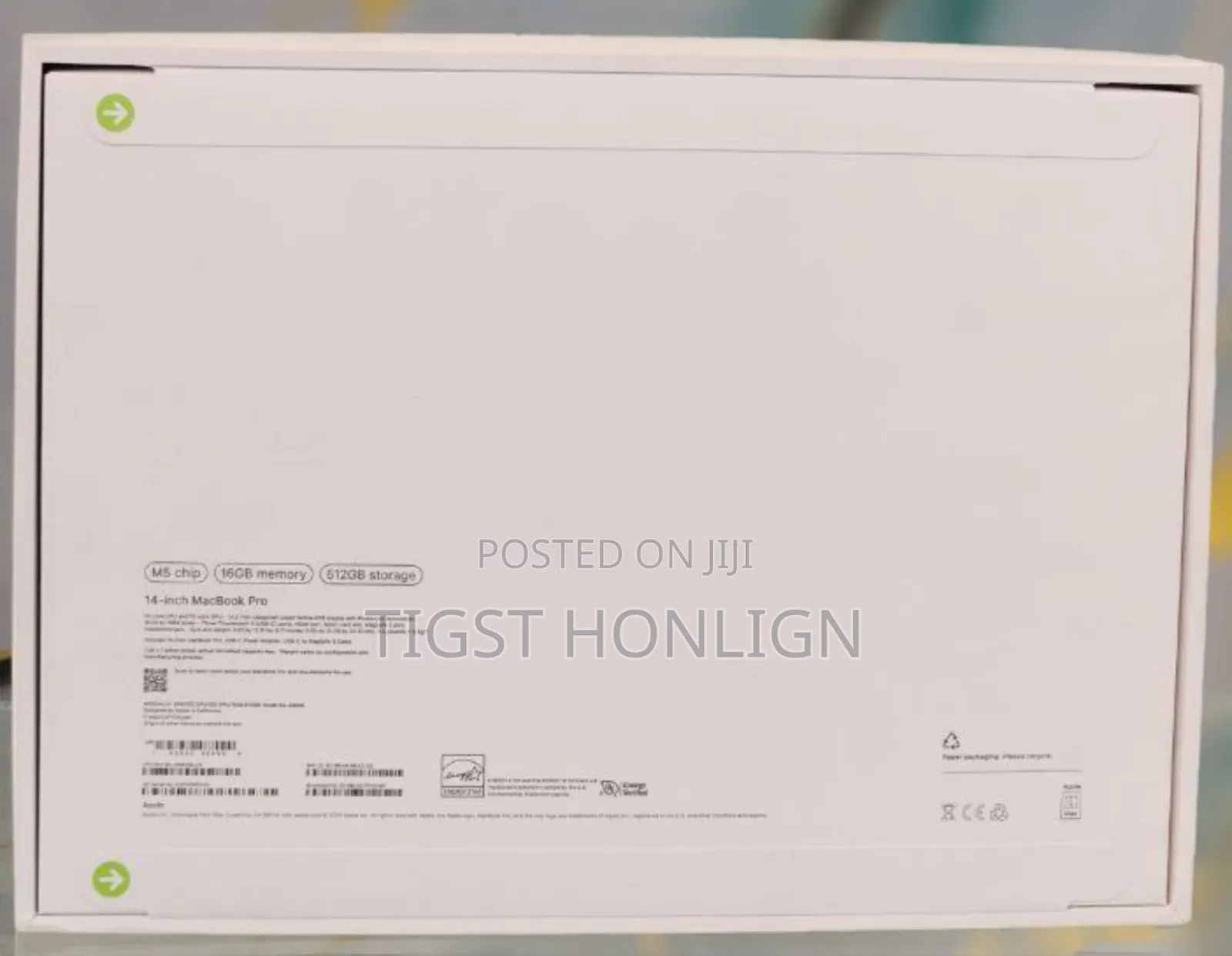 New Laptop Apple MacBook Pro 16GB Apple M5 SSD 1T