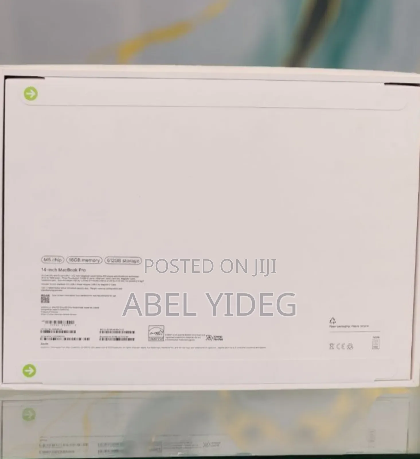 New Laptop Apple MacBook Pro 16GB Apple M5 SSD 1T