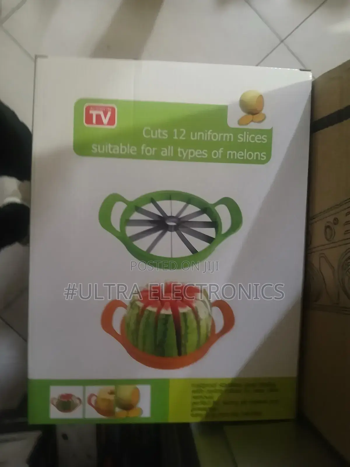 የሀብሀብ መቁርጫ Stainless Steel Melon Slicer.