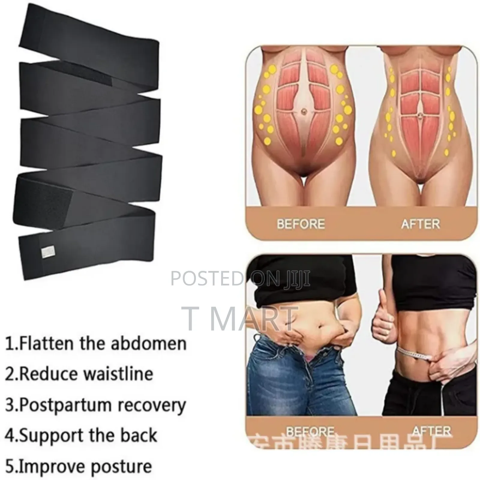 4 Meter Tummy Wrap Belt