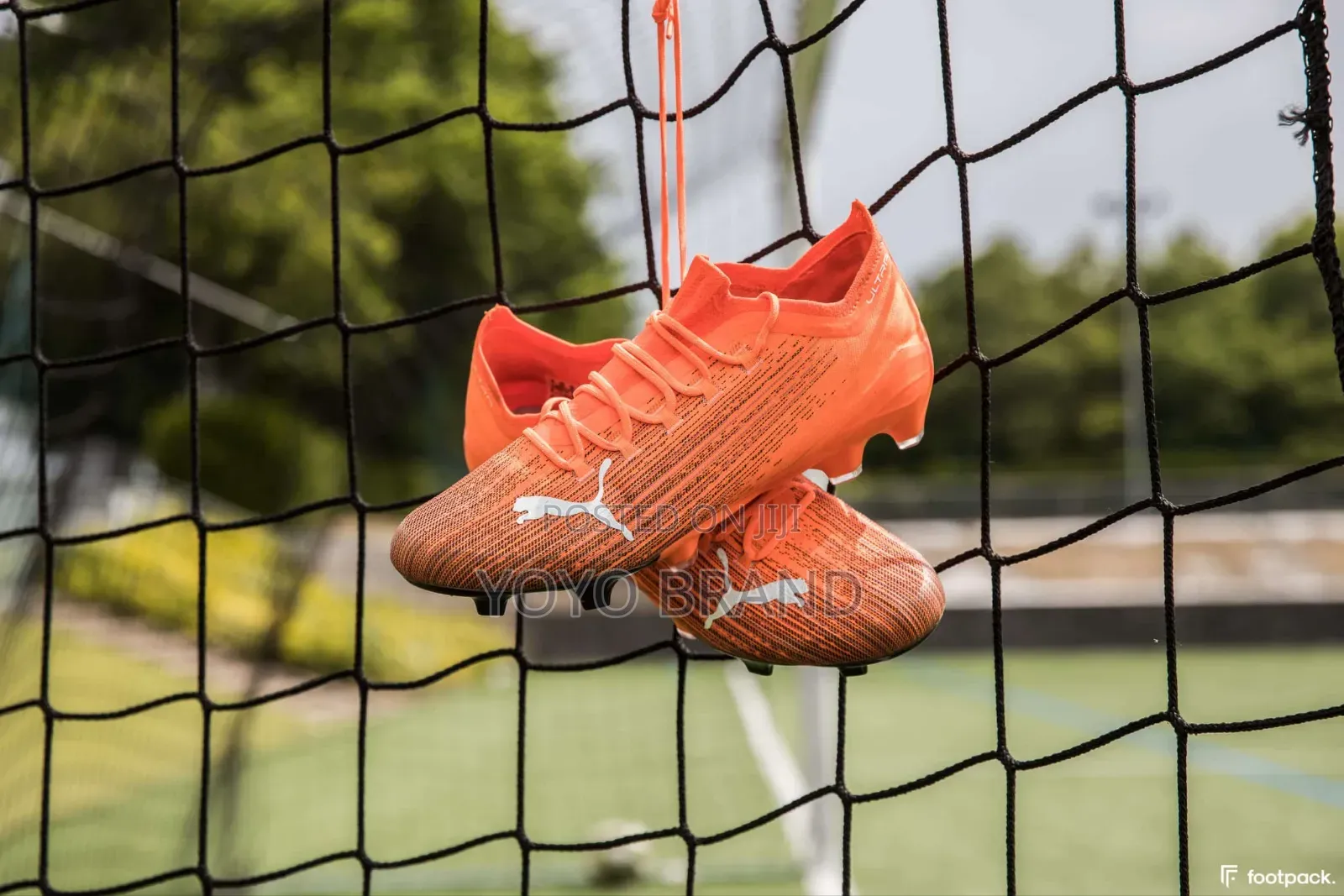 Puma Ultra 1.1fg/Ag Shocking Orange /Black Soccer Celats Shoes