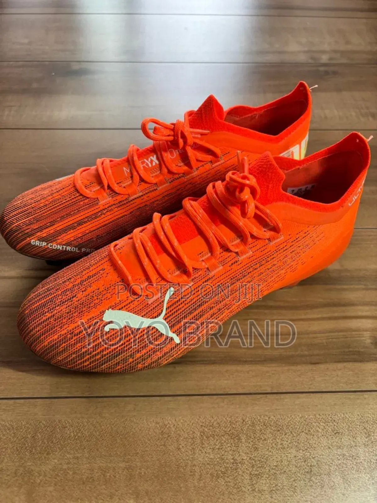 Puma Ultra 1.1fg/Ag Shocking Orange /Black Soccer Celats Shoes