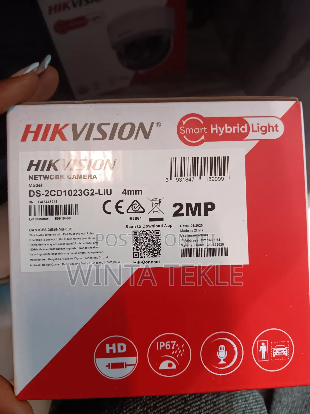 Hikvision Camera