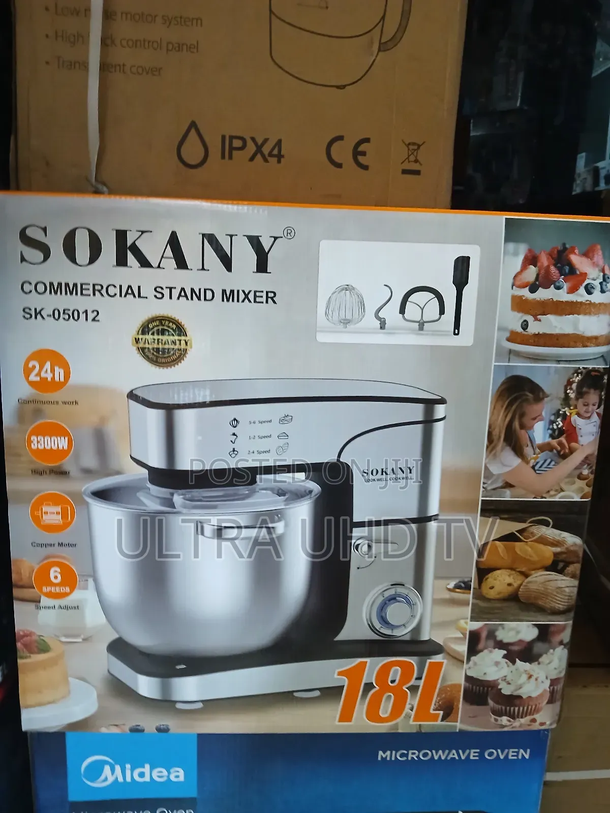 Sokany Commercial Stand Mixer, Model Sk-05012.