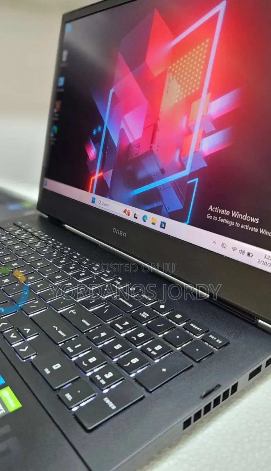 New Laptop HP Omen 16 16GB Intel Core I5 SSD 512GB