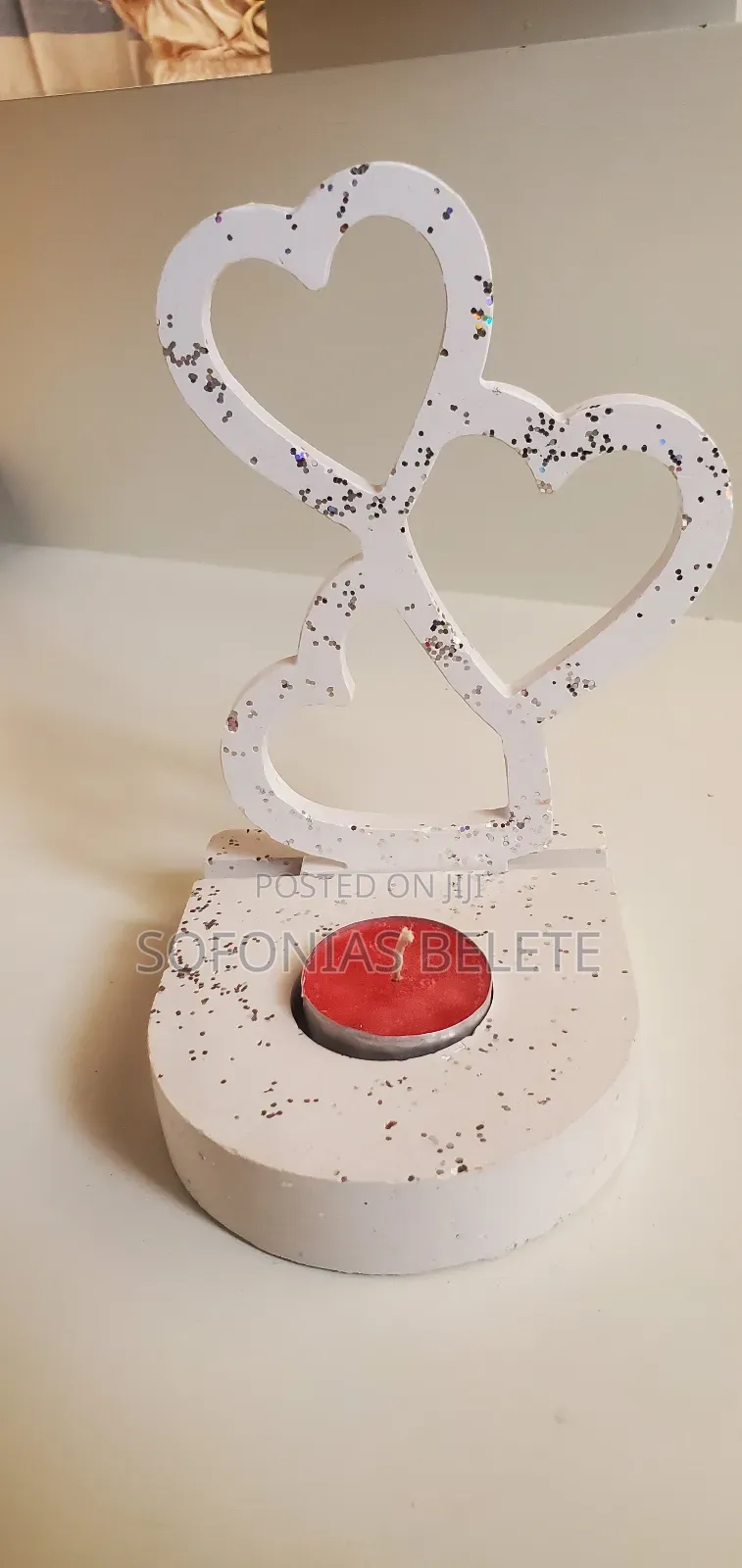 Valentines Candle Holder