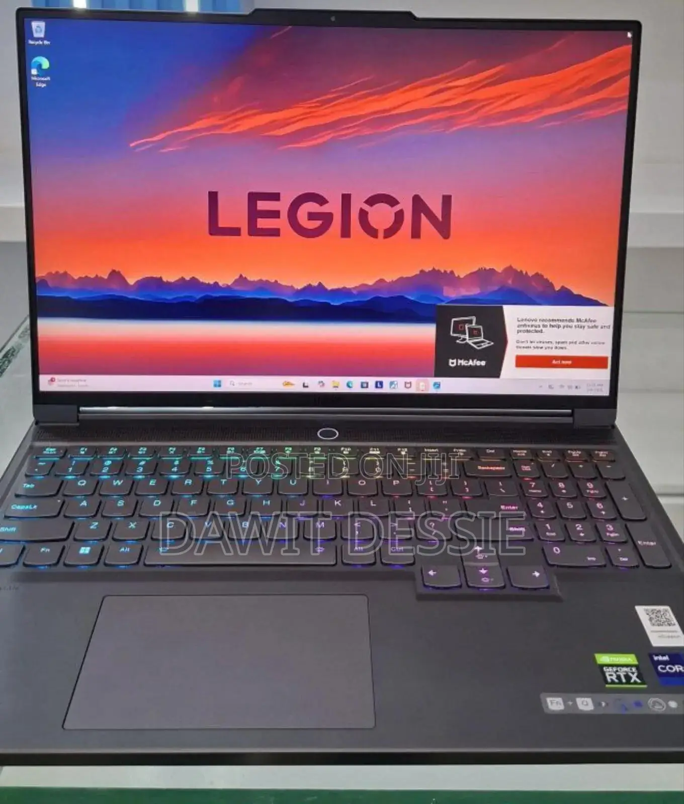 New Laptop Lenovo 16GB Intel Core I9 SSD 1T