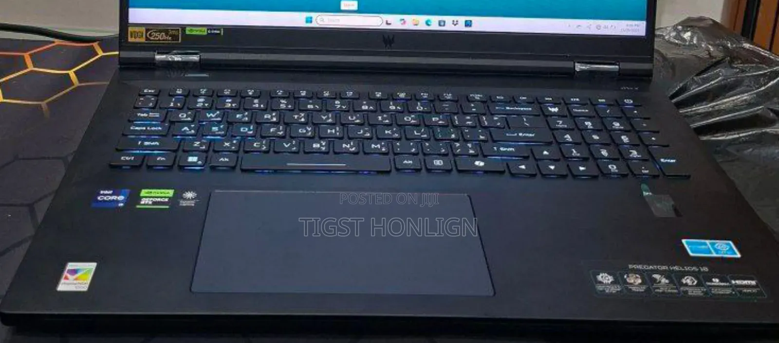 New Laptop Acer Predator Helios 18 PH18-71 32GB Intel Core I9 SSD 2T