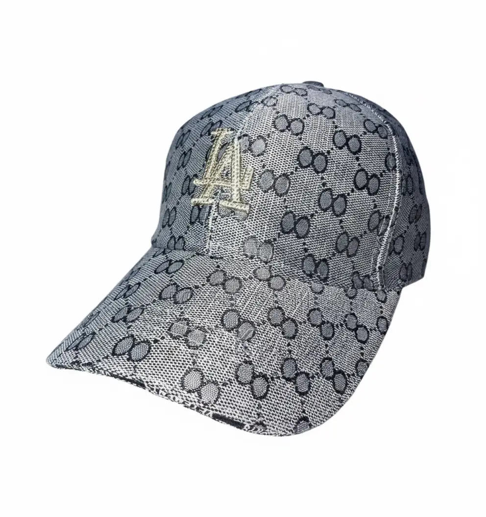 La Letter Embroidery Baseball Hat