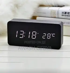 Digital Table Wooden Desktop Clocks