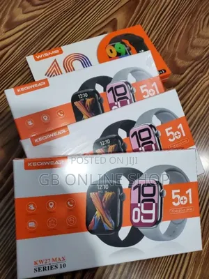 Kw27 Max Series 10 Smart Watch 5-in-1 Combo