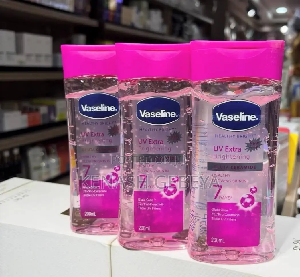 Vaseline Healthy Bright Uv Extra Brightening Gluta Ceramide Body Oil