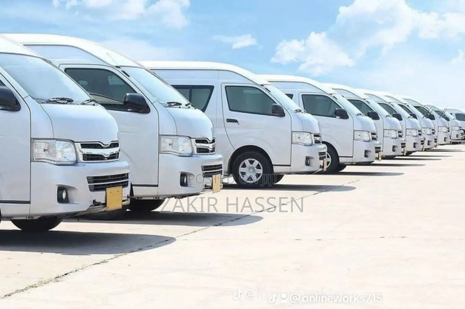 Toyota HiAce 2019 White