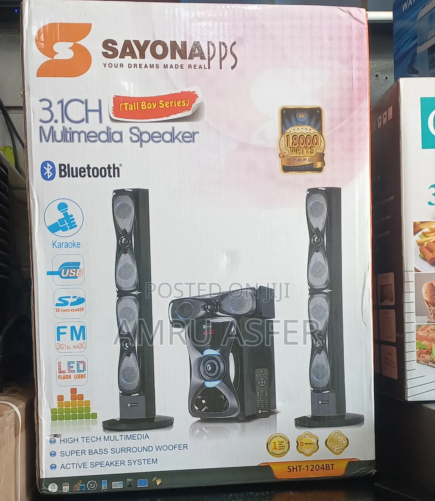 Sayona Hom Tiyater Espeeker