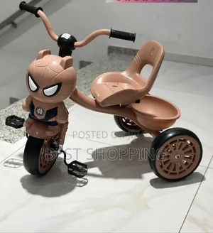 Kids Bicycle Three Wheels Bike Baby Tricycle Stroller የልጆች ሳይክል