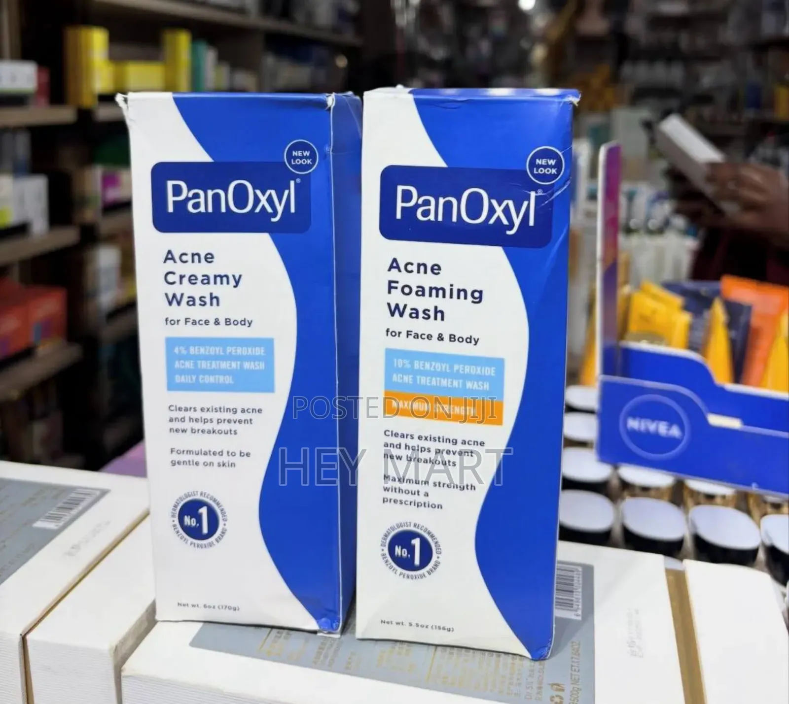 Panoxyl Acne Creamy and Foaming Wash