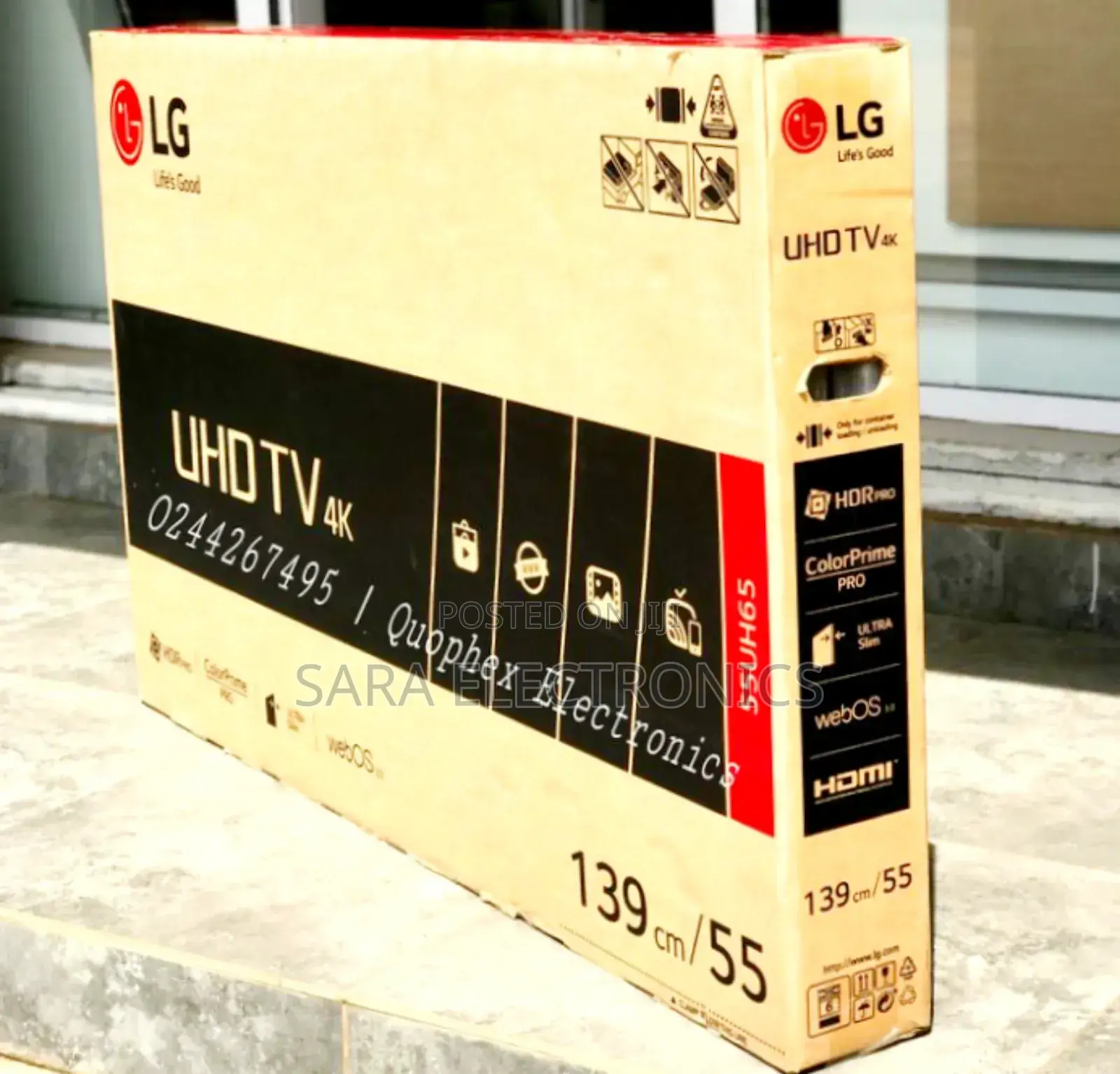 ➨Lg 55" Uhd New 2026 Tv [ Free Delivery ] Price 142,000