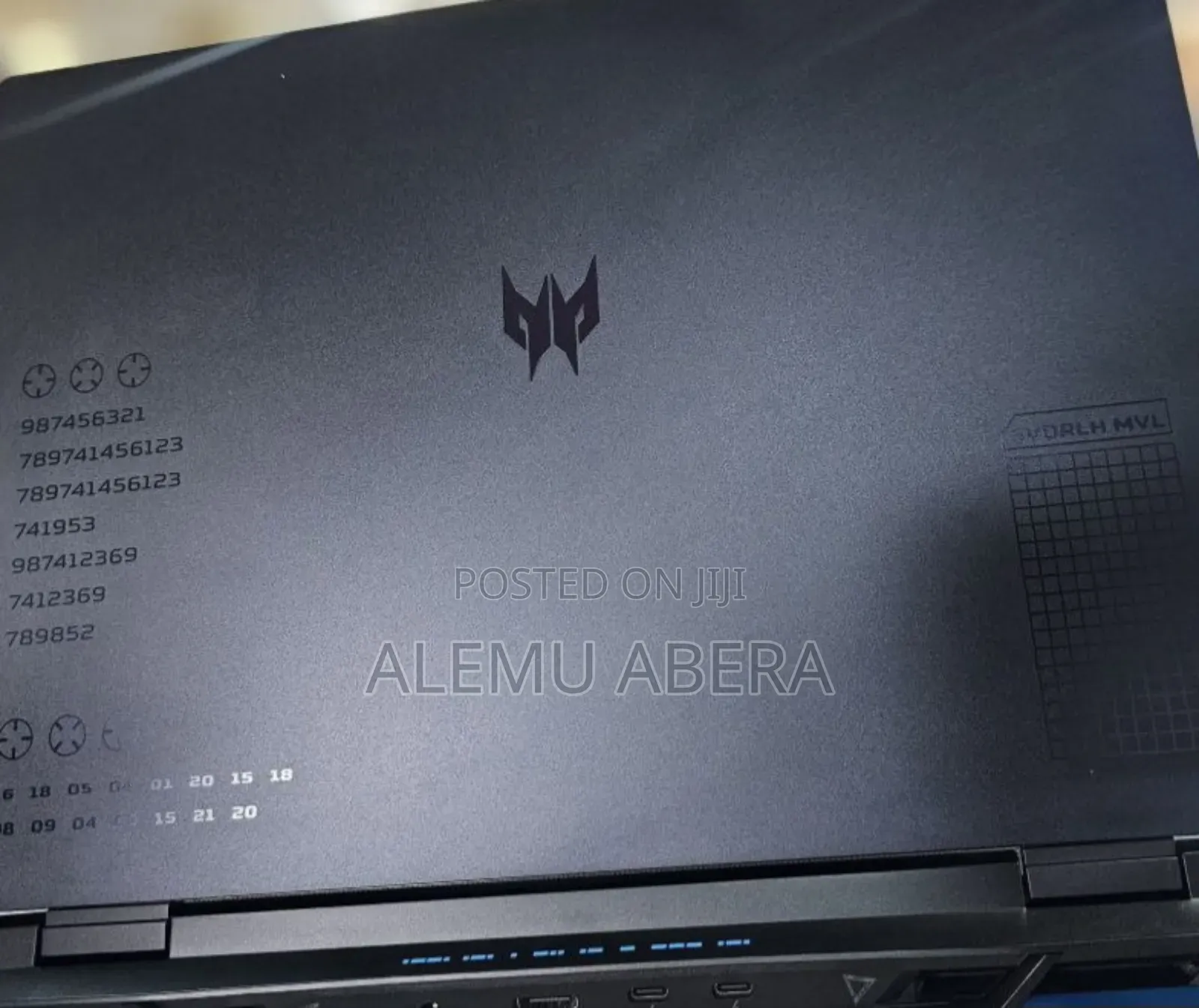 New Laptop Acer Predator Helios 300 16GB Intel Core I9 SSD 1T