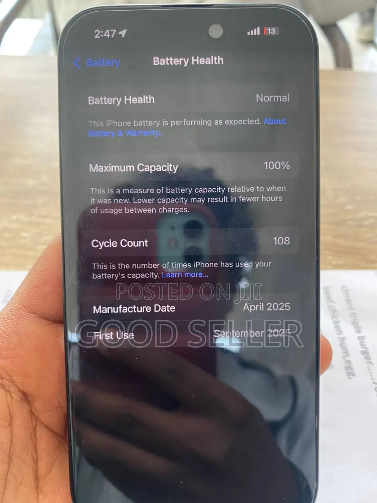 New Apple iPhone 16 128 GB Black