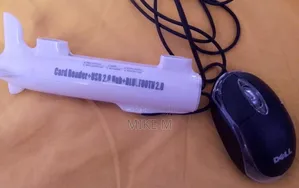 11 in 1 Usb and Card Reader+ Dell Mouth