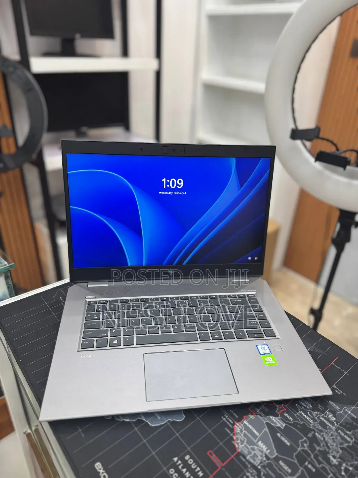 New Laptop HP ZBook 15 16GB Intel Core I7 SSD 512GB