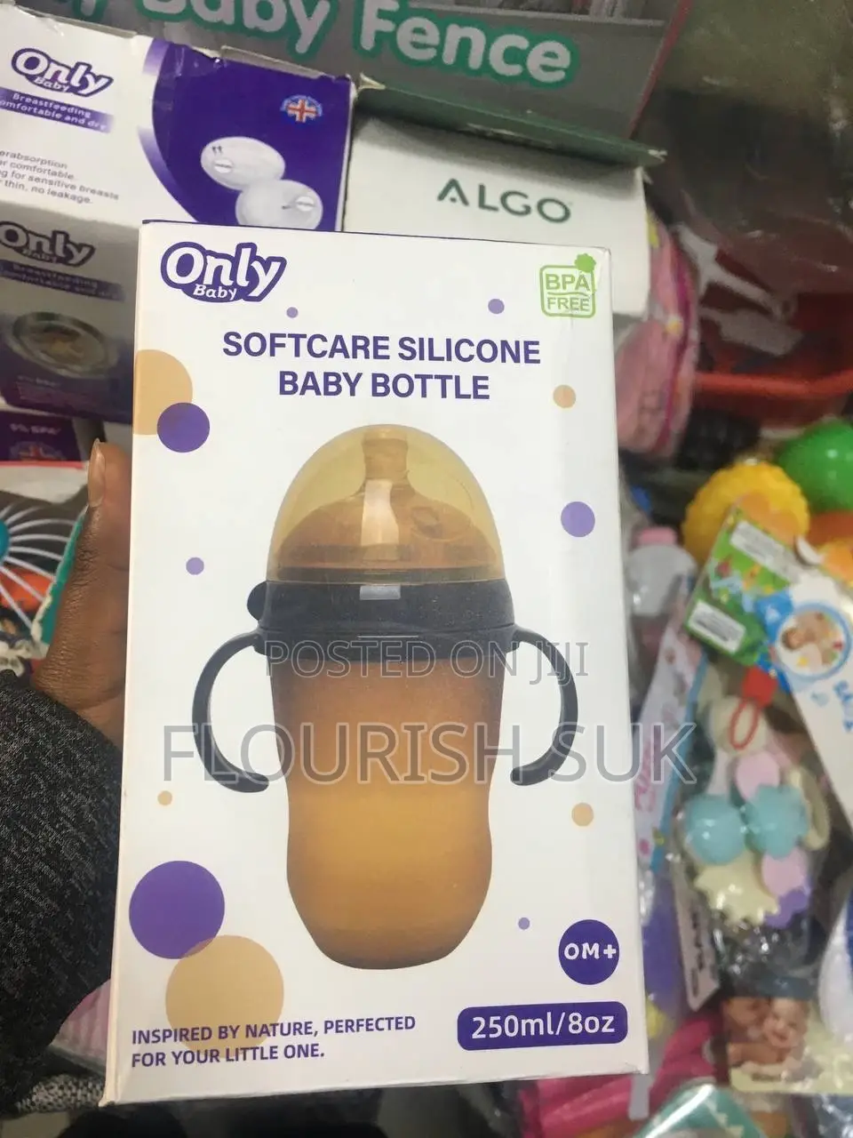 Silicone Baby Feeding Bottle – New – Safe Soft